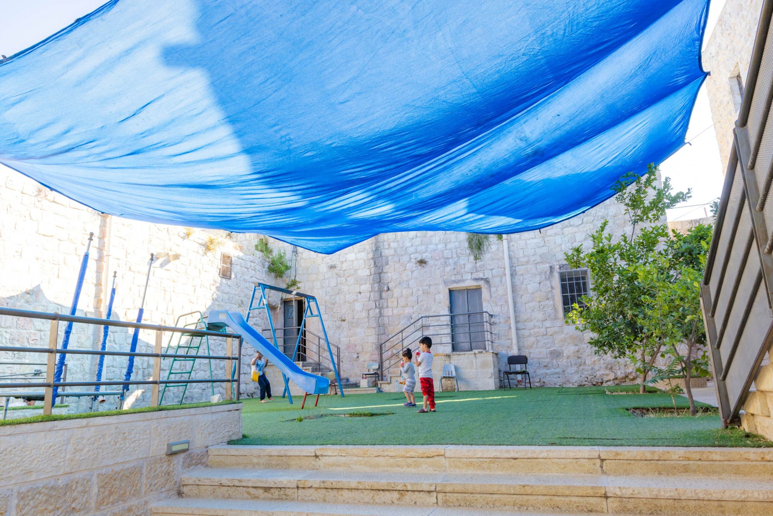 learning centre in Bani Zeid, Palestine
