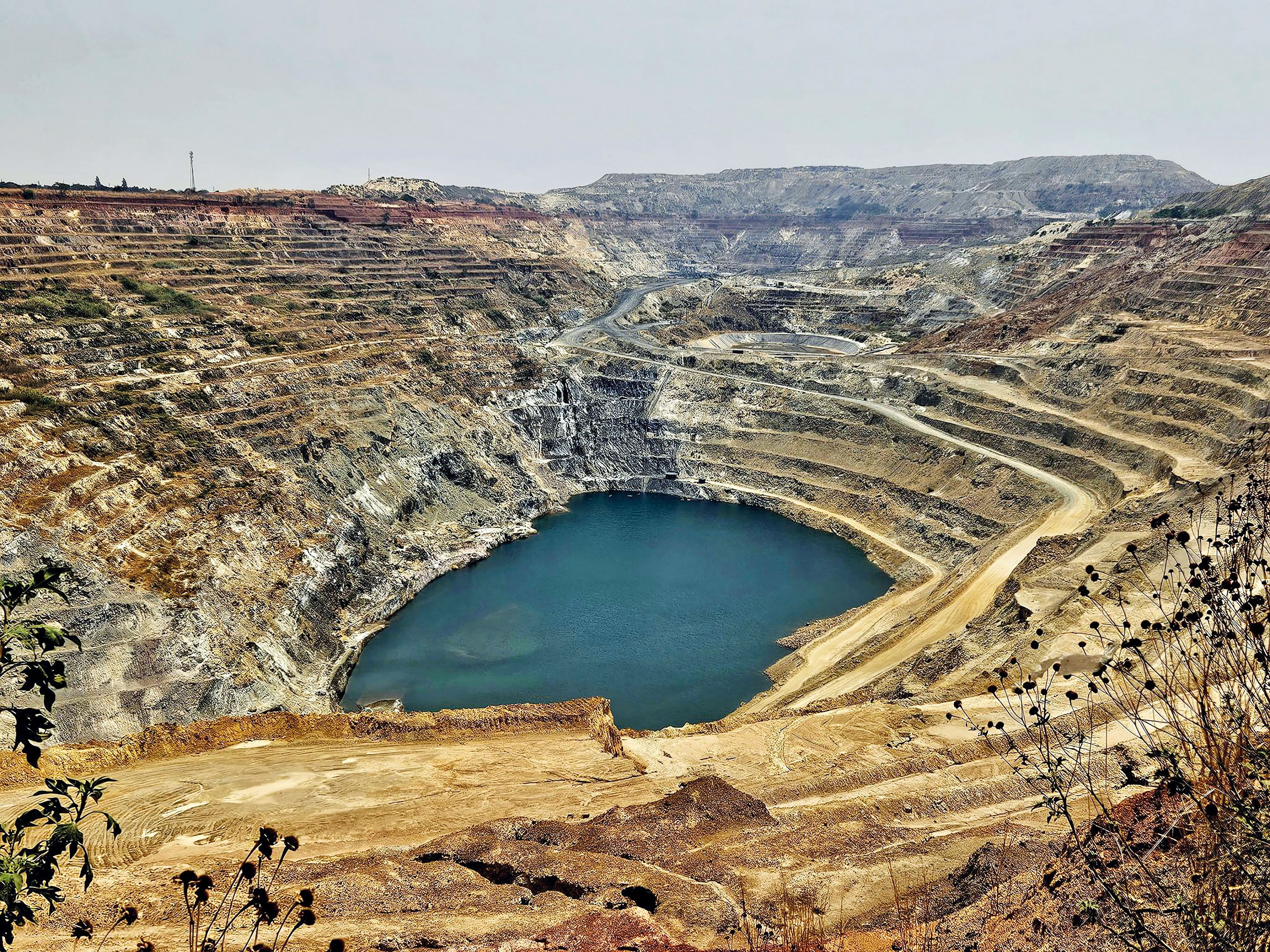 copper and cobalt mine in Ruashi, DR Congo
