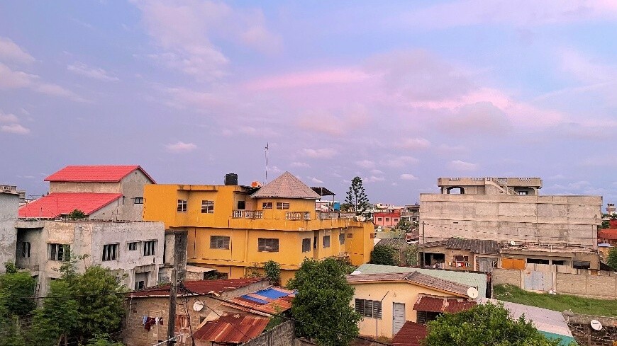 Viewpoint over Cotonou.
